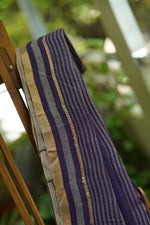 Dobara - Purple - Preloved Cotton Saree