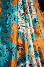Dobara - Multi - Preloved Silk Blend Saree