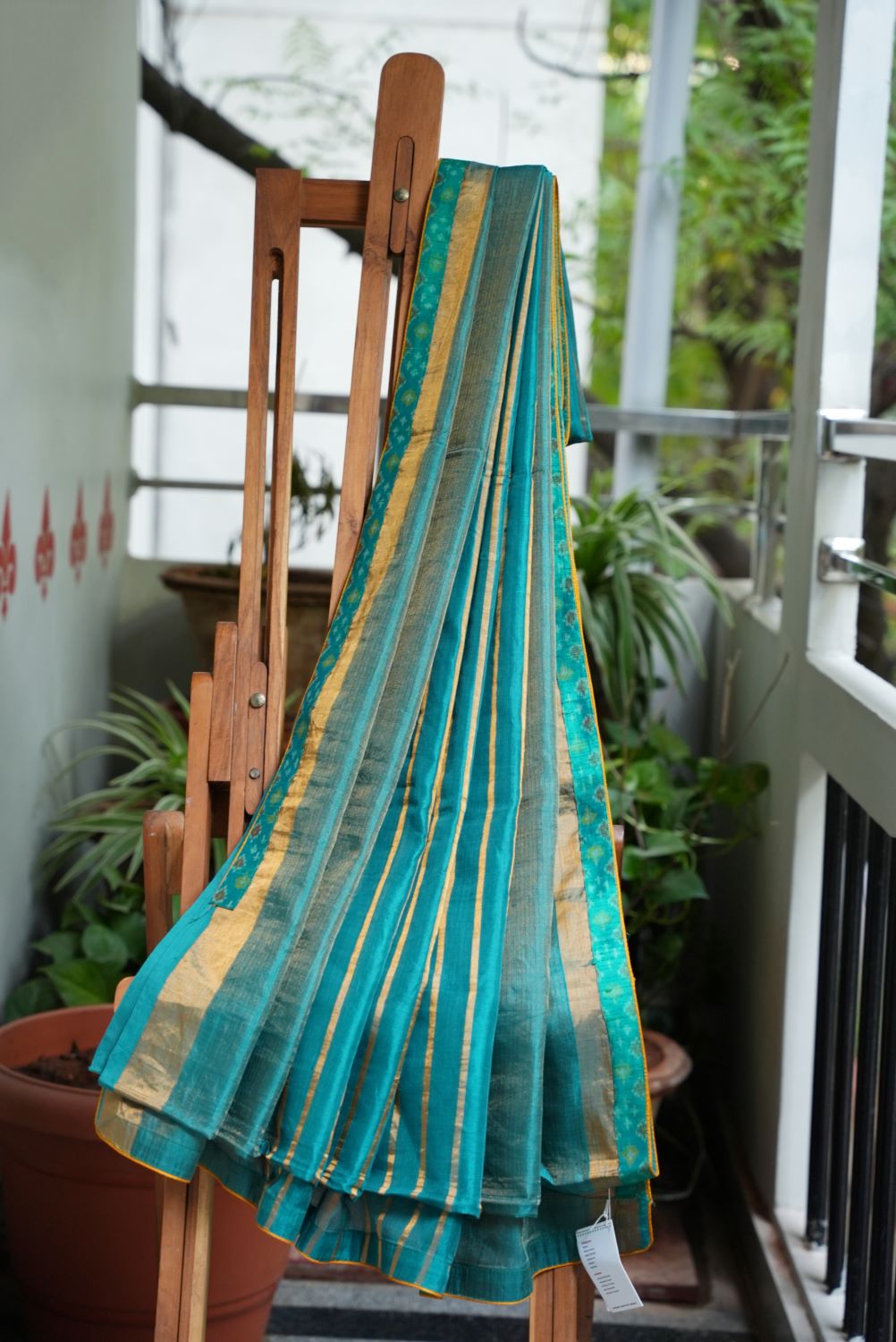 Dobara - Emerald Ikkat - Preloved Uppada Pattu Saree