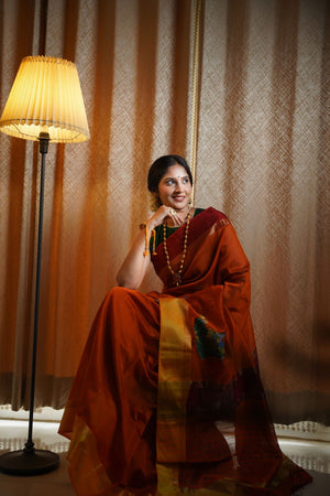 linen cotton saree : A Timeless Classic for All Occasions and grace –  Akruti Sarees