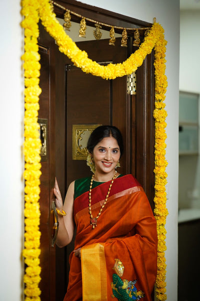 Kanchipuram Silk Cotton Sarees - Elegant and Comfortable by Sri Arya Silks  – Page 6
