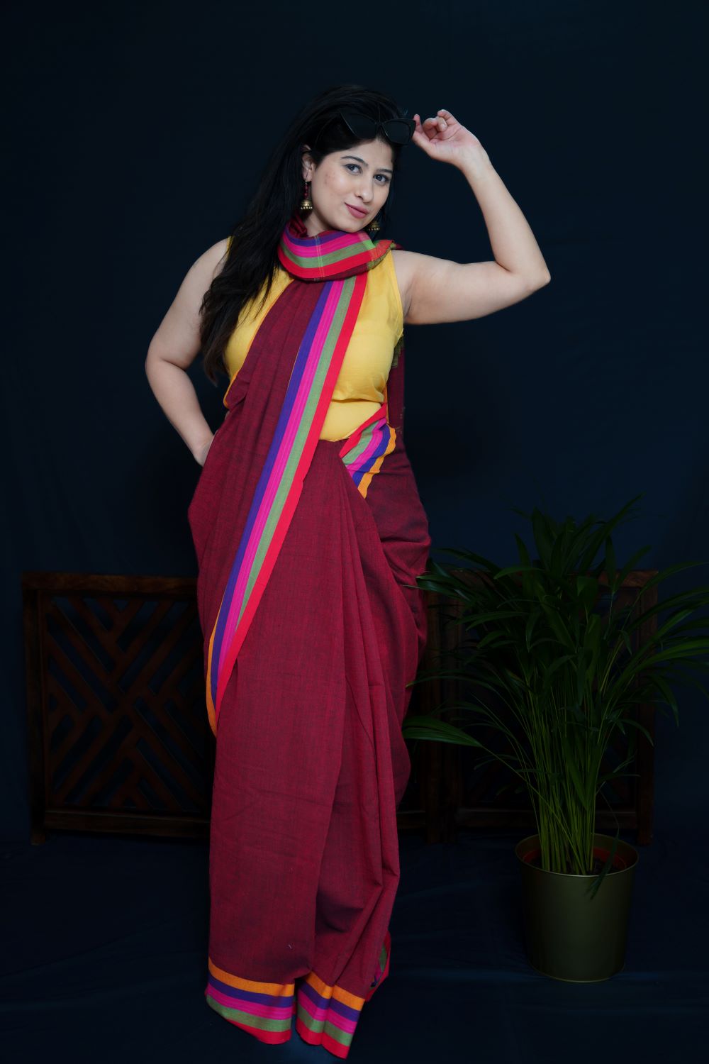 Patteda Anchu - Maroon