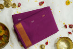 Venkatagiri Cotton with Butis - Purple