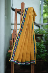 Dobara - Yellow - Preloved Supernet Saree