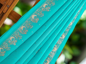 Dobara- Chamak - Preloved Georgette Saree