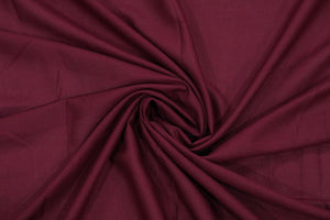 Cotton Modal Fabric - Maroon