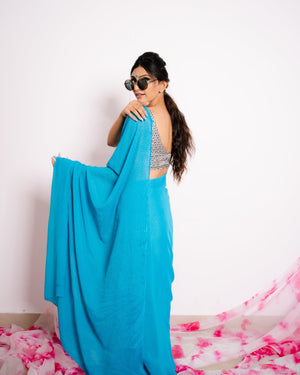Six Yards Plus | Chiffon Saree | Bollywood Saree