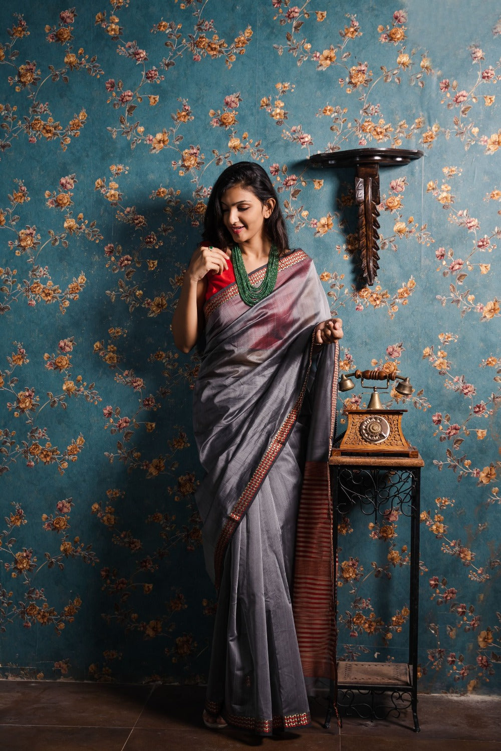 Six Yards Plus | Maheshwari Saree | Karvat Border Saree