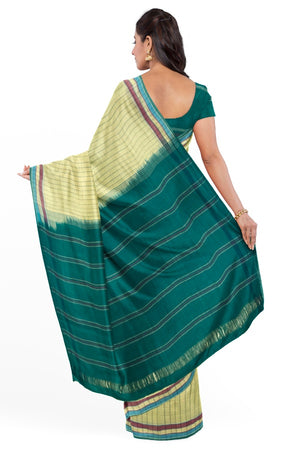 Dobara- Handspun Wonder- Preloved Handspun Handwoven Cotton Saree