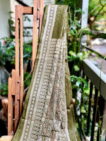 Dobara- Chamkile Din- Preloved Printed Art Silk Saree