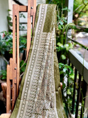 Dobara- Chamkile Din- Preloved Printed Art Silk Saree